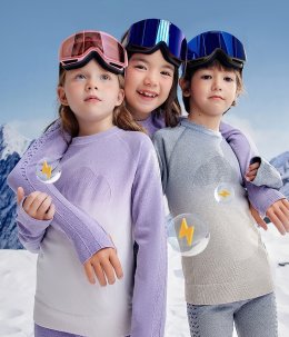 ชุดอินเนอร์กันหนาวสำหรับเด็ก kokotree SnowFlex Collection