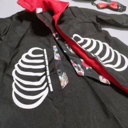 ชุดแฟนซีเด็ก skeleton Magicianได้ลุคหล่อแบบเจ้าชาย