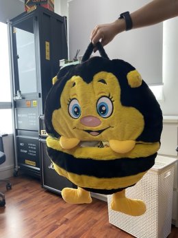 ถุงนอนเด็ก 2 in 1 พับเก็บซ่อนเป็นตุ๊กตาพร้อมหูหิ้ว