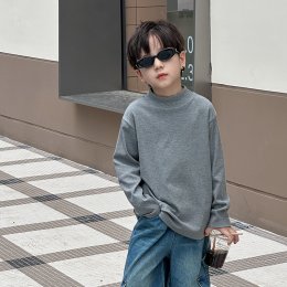 เสื้อไหมพรมคอเต่าเด็ก soft day collection