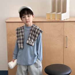 เสื้อไหมพรมคอเต่าเด็ก soft day collection