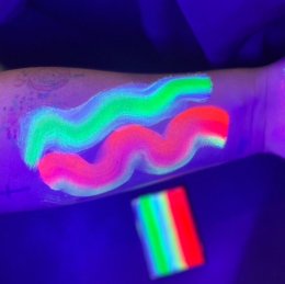 สีเพ้นท์เรืองแสง Fluorescent Paint