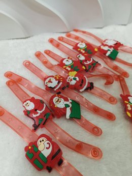 สายรัดข้อมือ xmas มีไฟ คละลาย