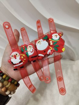 สายรัดข้อมือ xmas มีไฟ คละลาย
