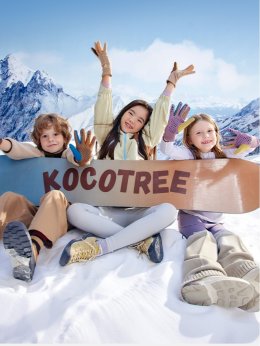 ถุงมือสกีเด็ก kocotree รุ่น SOFTNESS