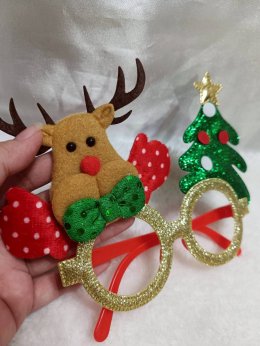 แว่นตาแฟนซีธีมคริสต์มาสสุดคิ้วท์ 