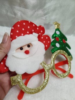 แว่นตาแฟนซีธีมคริสต์มาสสุดคิ้วท์ 