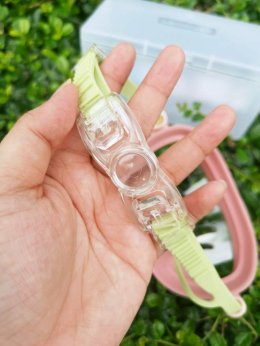 แว่นตาดำน้ำเด็ก Lemonkid รุ่นครอบจมูก! 