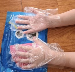 ถุงมือเด็กแพ็ค 100 ชิ้น