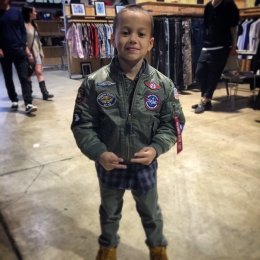 เสื้อแจ็คเก็ตเด็ก topgun jacket สไตล์นักบิน