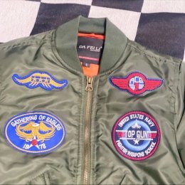 เสื้อแจ็คเก็ตเด็ก topgun jacket สไตล์นักบิน