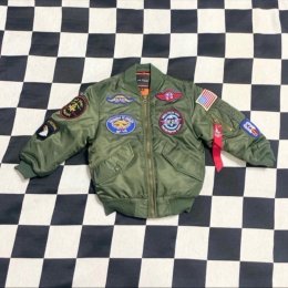 เสื้อแจ็คเก็ตเด็ก topgun jacket สไตล์นักบิน