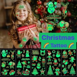 Xmas Tatto set Tatto เรืองแสง 