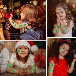 Xmas Tatto set Tatto เรืองแสง 