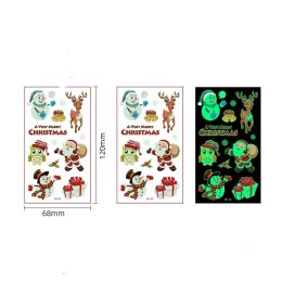 Xmas Tatto set Tatto เรืองแสง 