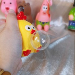 ของเล่นบีบๆ Cartoon Blow Bubble