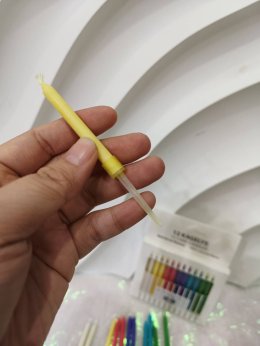 เทียนวันเกิด เปลวไฟหลากสี