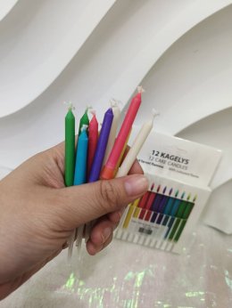 เทียนวันเกิด เปลวไฟหลากสี