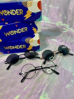 แว่นทรงกลมสไตล์เกาหลี (สำหรับเด็ก)