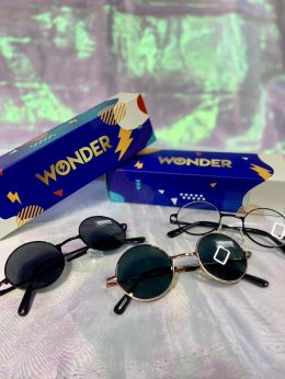 แว่นทรงกลมสไตล์เกาหลี (สำหรับเด็ก)