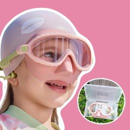 แว่นตาดำน้ำเด็ก Lemonkid รุ่นครอบจมูก!