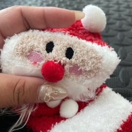 ถุงเท้า Xmas ขนนุ่มฟู