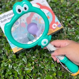 set ของเล่นน้ำ พร้อมตาข่ายตักของเล่นน้ำ 3in1