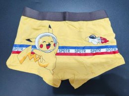 กางเกงในเด็กลายตัวการ์ตูนPokemonผ้า cotton 4 ตัว