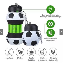 SPORT BOTTLE ขวดน้ำซิลิโคน ย่อหดได้ เอาใจสายสปอร์ต 