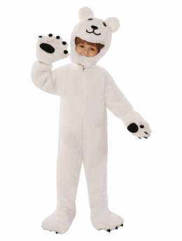 ชุดแฟนซีเด็ก ชุด polarbear หมีขาวขั้วโลก ขนปุย