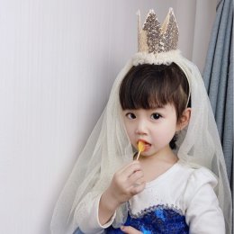 Princess birthdayคาดผมมงกุฏวันเกิด คาดผมเจ้าหญิง