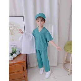 ชุดเด็กอาชีพ ชุดคุณหมอ ชุดหมอผ่าตัด