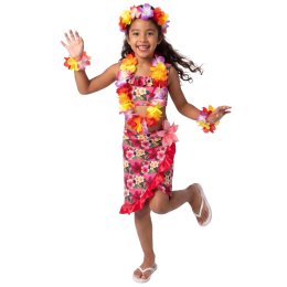 ชุดระบำฮาวาย Carnival Hawaiian Dress พร้อมเซ็ตดอกไม้