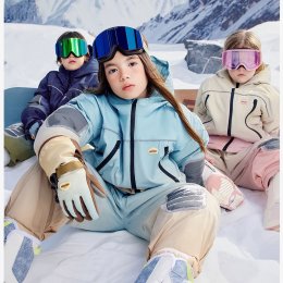 ชุดสกีเด็ก สโนว์บอร์ดเด็ก รุ่น hear locker