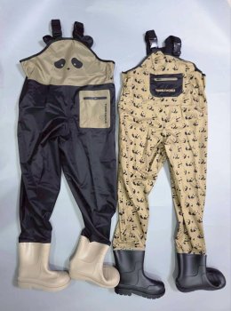 เอี๊ยมกันน้ำเด็ก PANDA Waterproof Waders กันน้ำท่วม 