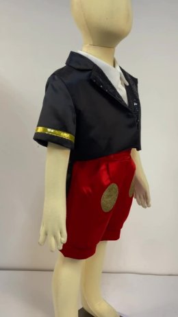 ชุดแฟนซีเด็ก mickey มาเป็นเสื้อเอี๊ยม หูกระต่ายเสื้อสูทคลุม 