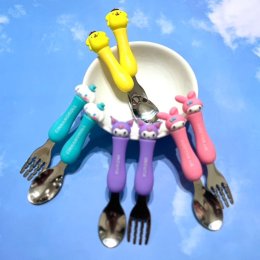 Sanrio SpoonFork box set เซ็ตช้อนส้อมพร้อมกล่องเก็บน่ารัก