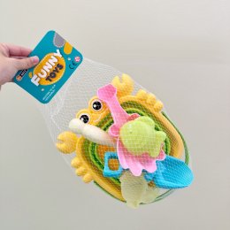 Animal folding bucket ถังตักทรายพับได้พร้อมเซ็ตที่ตักสุดคุ้ม