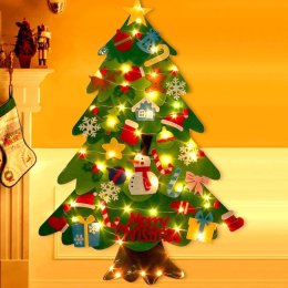 Xmas tree DIY ต้นคริสมาสต์ DIY แถมที่ตกแต่ง31 ชิ้นฟรี 