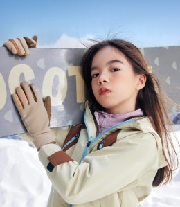 ถุงมือสกีเด็ก kocotree รุ่น SOFTNESS กันลม กันลื่น 