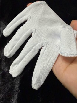 ถุงมือสีขาว ถุงมือเชียร์กีฬาเด็ก สำหรับเด็ก 315 ขวบ 
