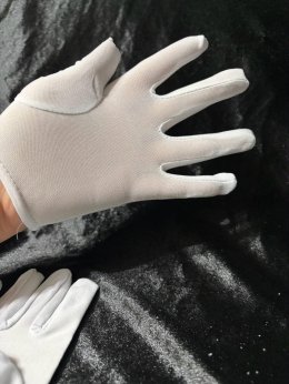 ถุงมือสีขาว ถุงมือเชียร์กีฬาเด็ก สำหรับเด็ก 315 ขวบ 