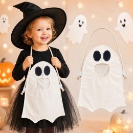 ถุงแฟนซี ถุงใส่ขนมฮาโลวีน รูปผี Halloween 