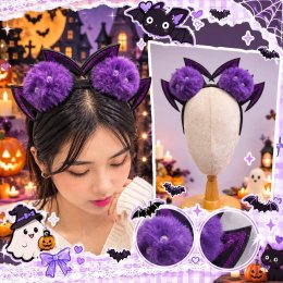 คาดผมเด็กฮาโลวัน ฺBat halloween แบทเกิร์ลตัวจิ๋วสุดปุ๊กปิ๊ก
