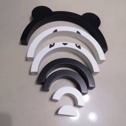 Wood block บล็อกไม้ต่อเสริมพัฒนาการ  เสริมทักษะลูกน้อย