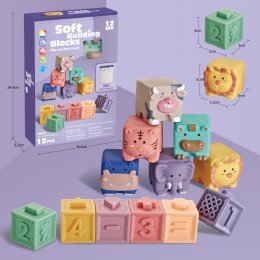 SuperSoft Silicone building blockบล็อคซิลิโคนเสริมพัฒนาการ