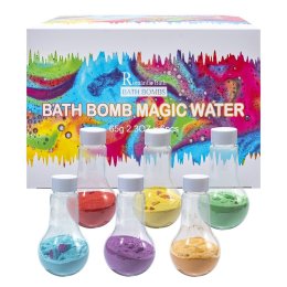Magic Lab Bathbomb เซ็ตบาธบอมในขวดทดลอง6 สี 6 กลิ่น 