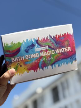 Magic Lab Bathbomb เซ็ตบาธบอมในขวดทดลอง6 สี 6 กลิ่น 
