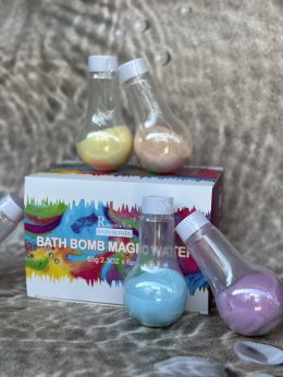 Magic Lab Bathbomb เซ็ตบาธบอมในขวดทดลอง6 สี 6 กลิ่น 