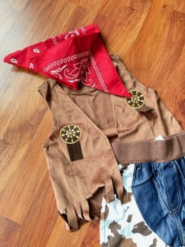 Cowboy Kid set (4ชิ้น) ชุดคาวบอยสุดเท่สำหรับเด็กโต 